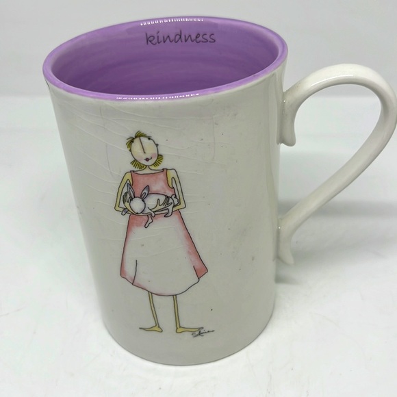 Demdaco Other - Most sincerely Kindness coffee mug by Claire Stoner Bunny rabbit Carrot